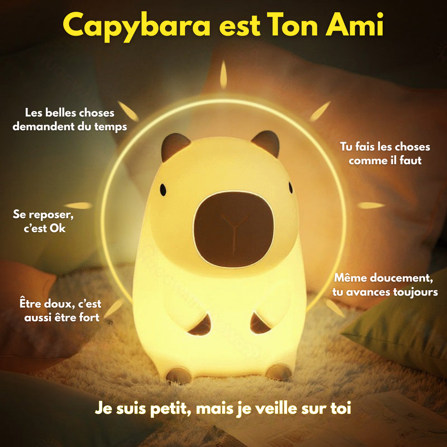 Veilleuse Capybara