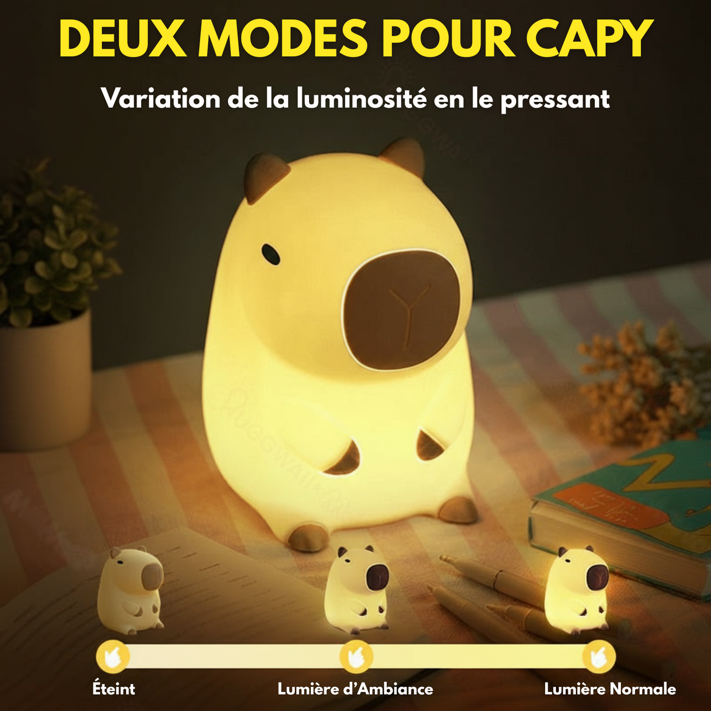 Veilleuse Capybara