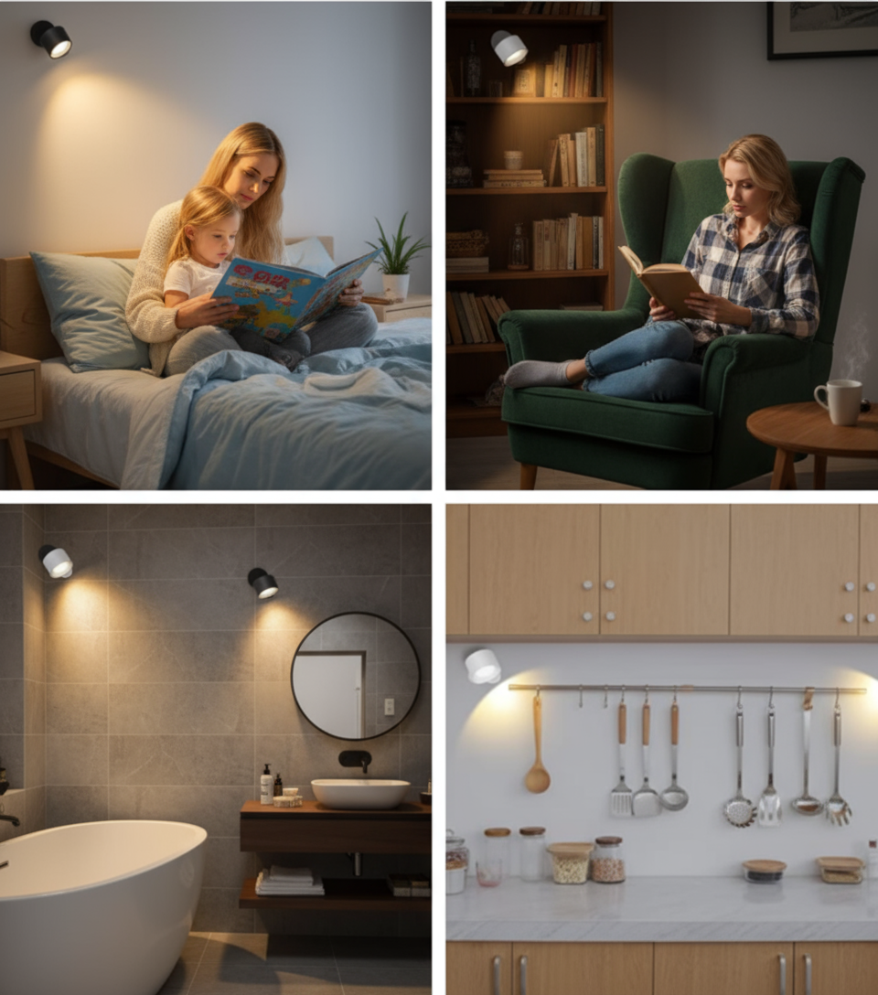Domelis – Applique murale sans fil